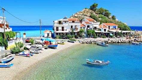 Samos adası feribot